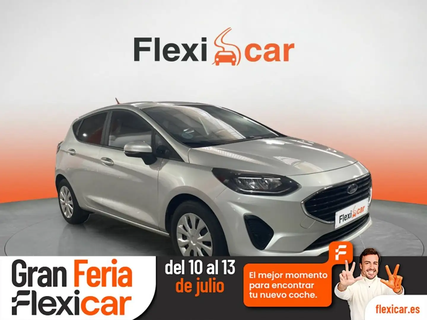 Ford Fiesta 1.1 Ti-VCT Trend Gris - 1