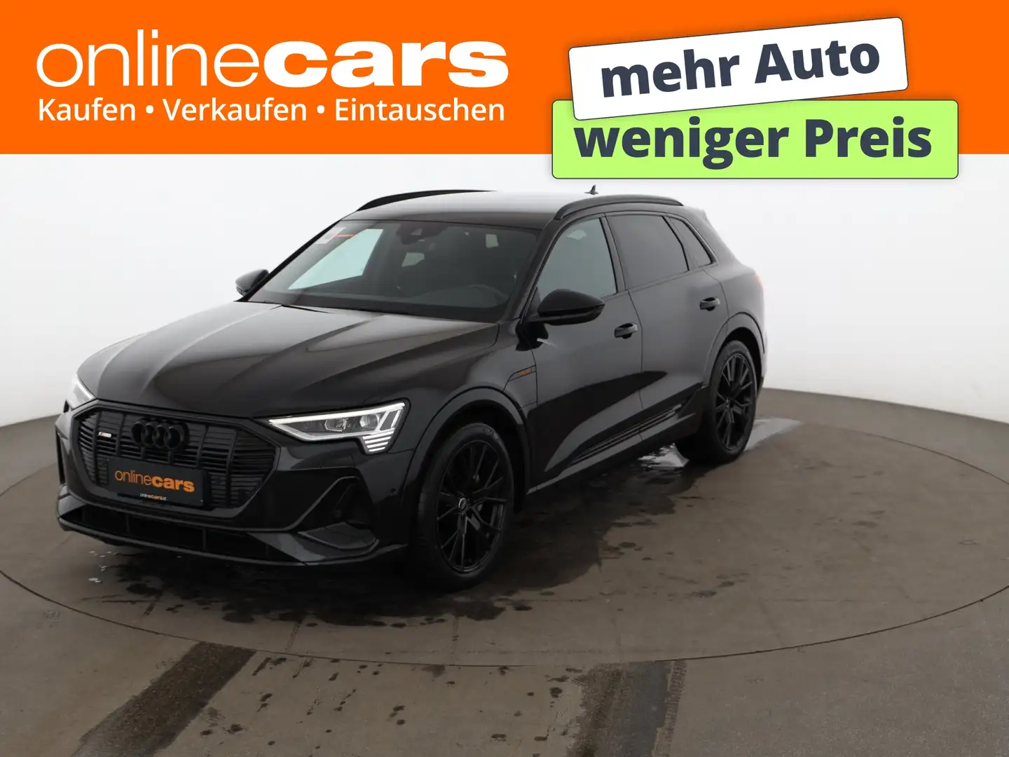 Audi e-tron 55 quattro S-Line 95kWh Aut MATRIX RADAR Schwarz - 1