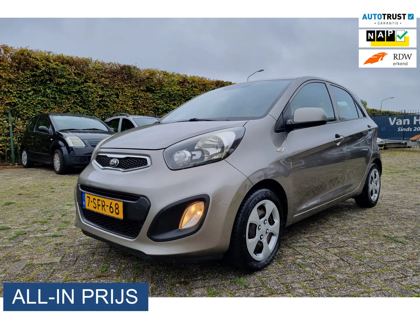 Kia Picanto 1.0 CVVT ISG Comfort Pack ✅1e EIGENAAR ✅5-DEURS ✅N Gris - 1
