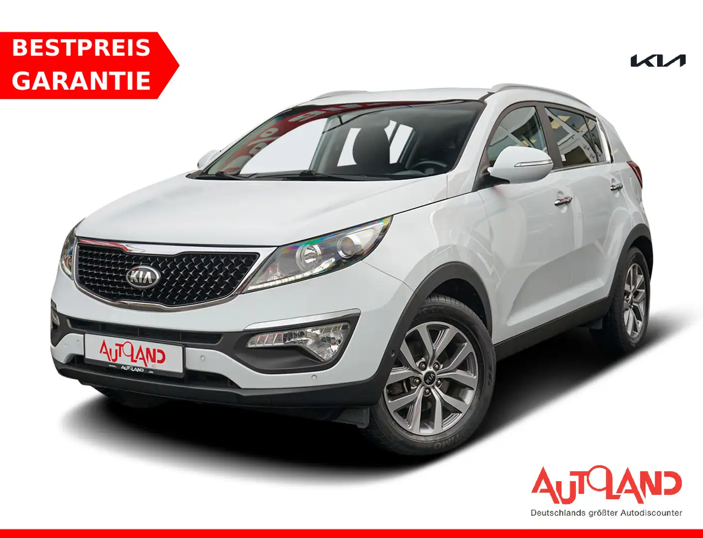 Kia Sportage 1.6 Attract Navi Klimaaut. Tempomat Bianco - 1