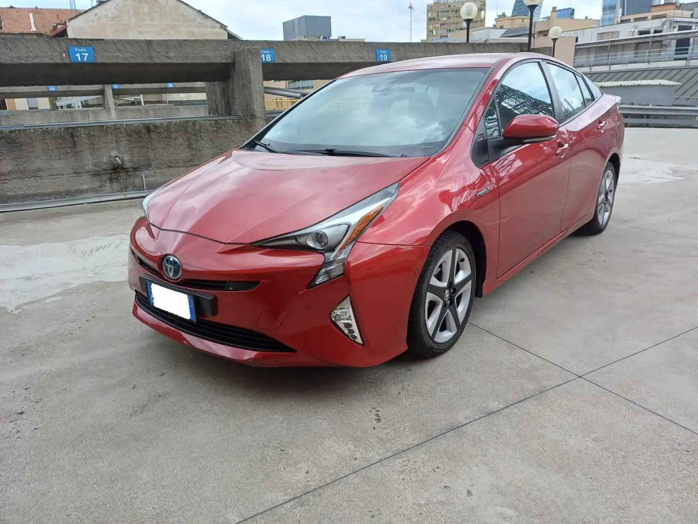 Toyota Prius 1.8 STYLE - 4a serie Rosso - 1