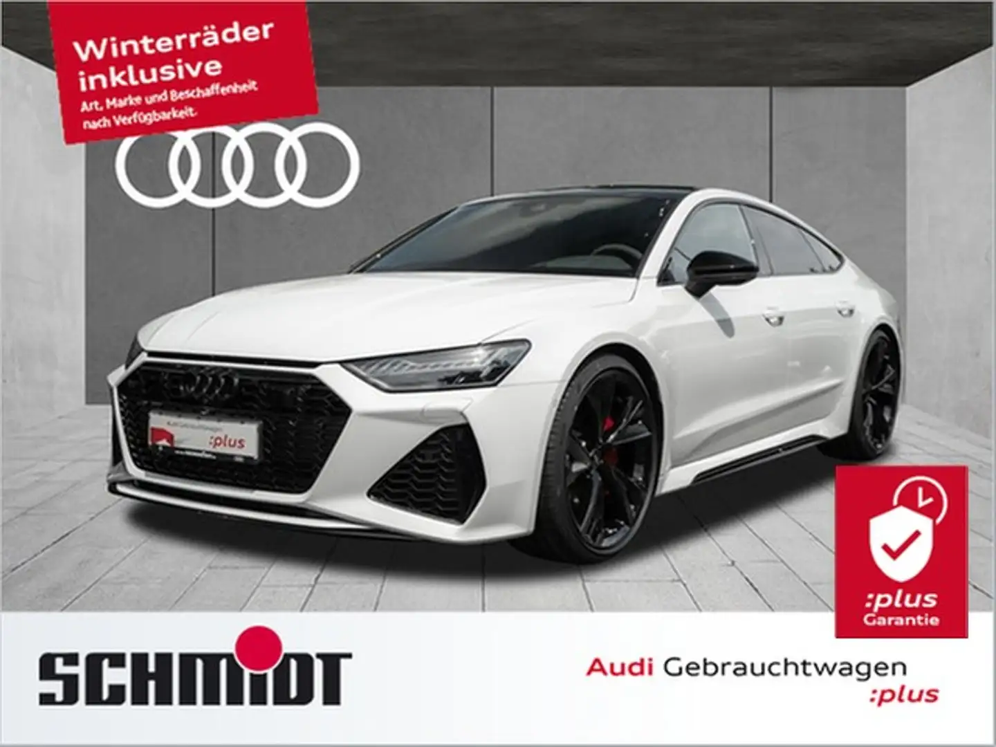 Audi RS7 Sportback Performance LM22 Laserlicht Pano HUD ... Weiß - 1