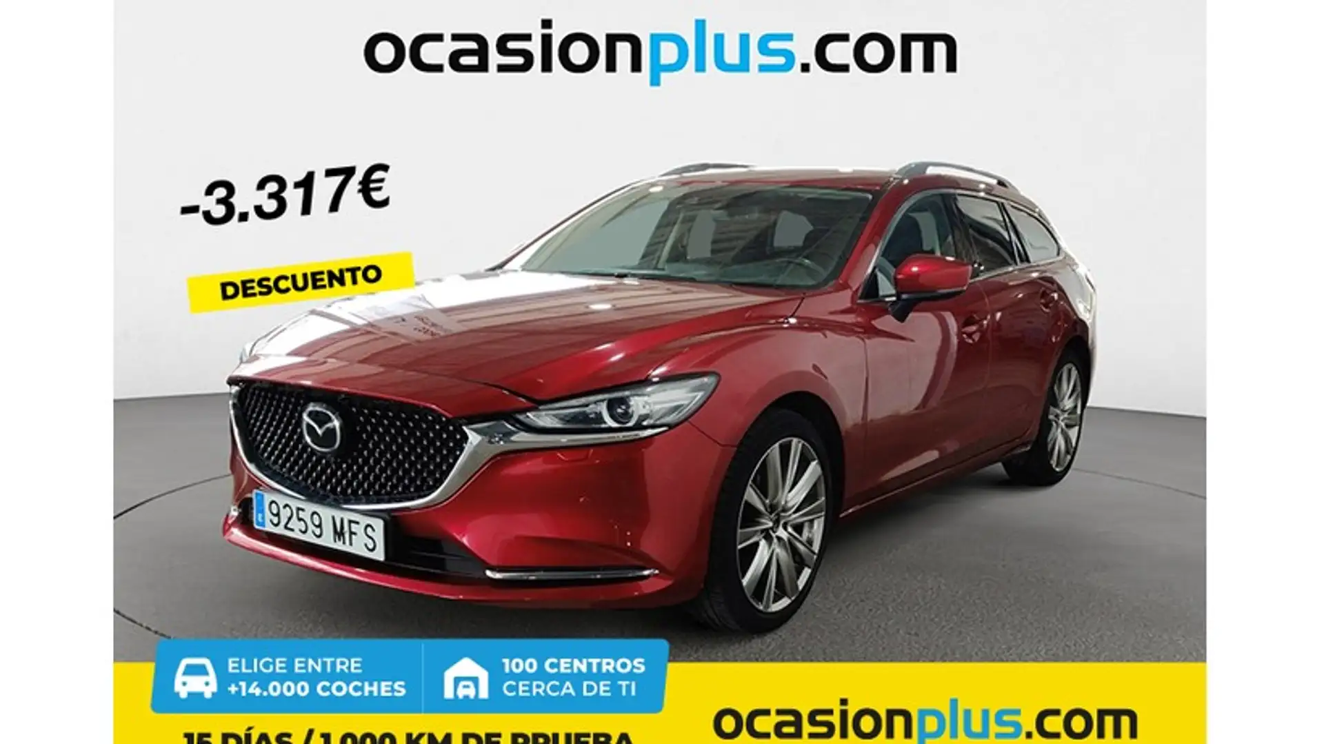 Mazda 6 Wagon 2.0 Skyactiv-G Exclusive-Line 165 Rojo - 1