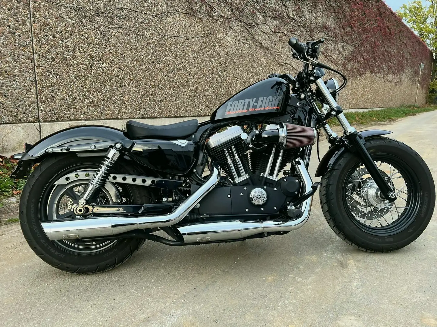Harley-Davidson Sportster Forty Eight 48 XL 1200X 5HD Negro - 1