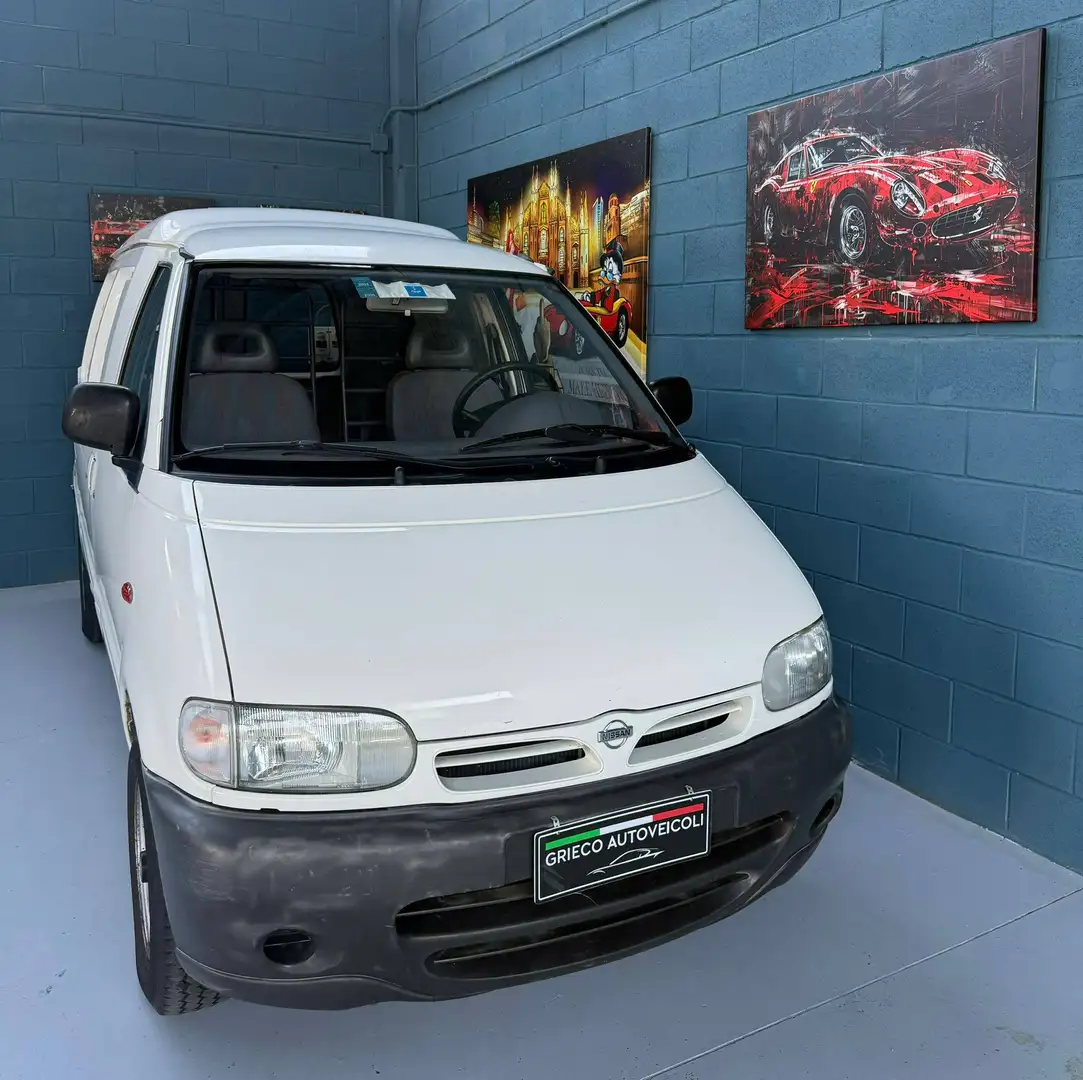 Nissan Vanette CARGO 2.3CC DOPPIA PORTA LATERALE VETRATO Weiß - 2