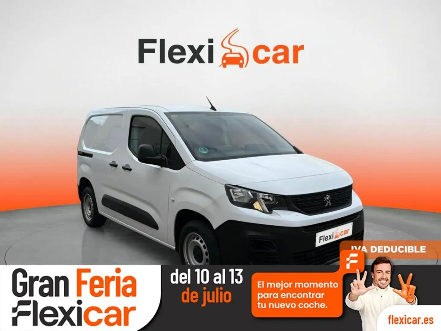 Peugeot Partner PRO STANDAR 6 BlueHdi Blanco - 1