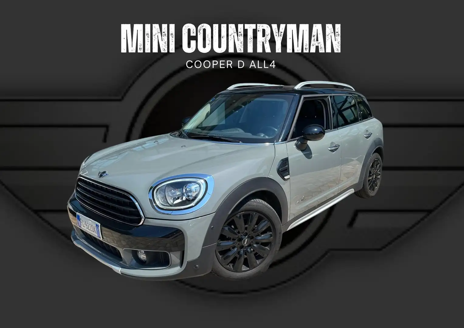 MINI Cooper D Countryman Mini Countryman F60 2017 2.0 Hype all4 auto Grijs - 1