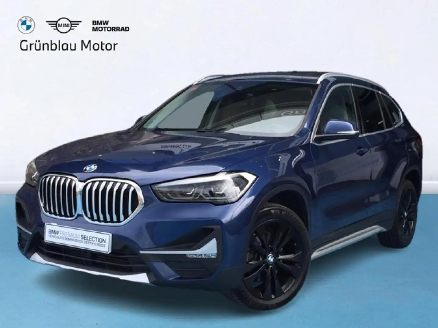 BMW X1 sDrive 18dA Azul - 1