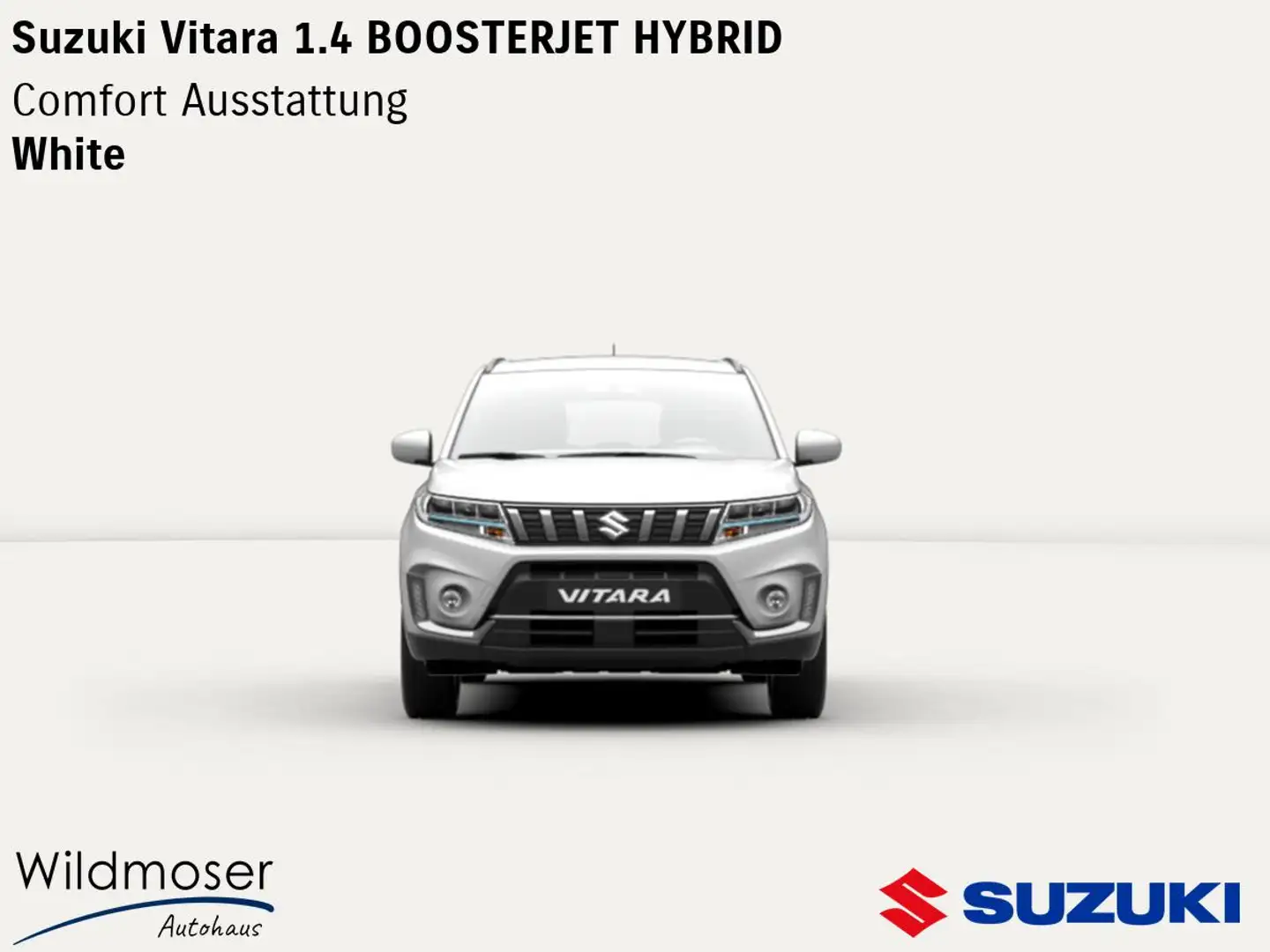Suzuki Vitara ❤️ 1.4 BOOSTERJET HYBRID ⏱ 2 Monate Lieferzeit ✔️ Weiß - 2