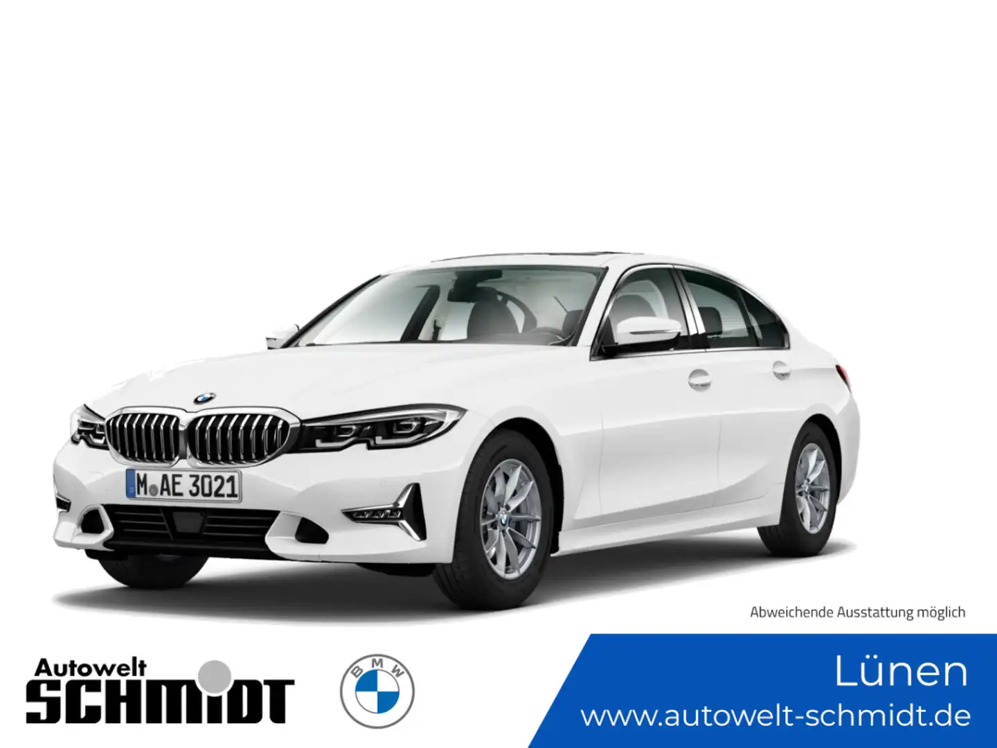 BMW 320 d Sport Line + 2Jahre-BPS.-GARANTIE Blanc - 1