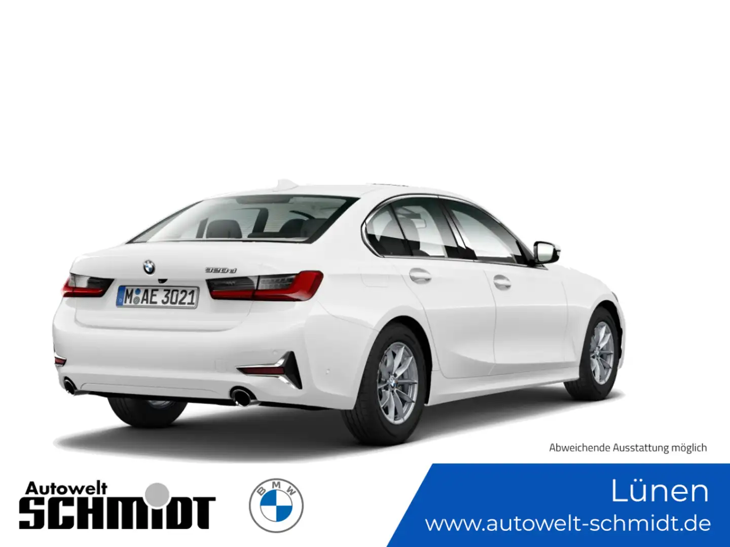 BMW 320 d Sport Line + 2Jahre-BPS.-GARANTIE Blanc - 2