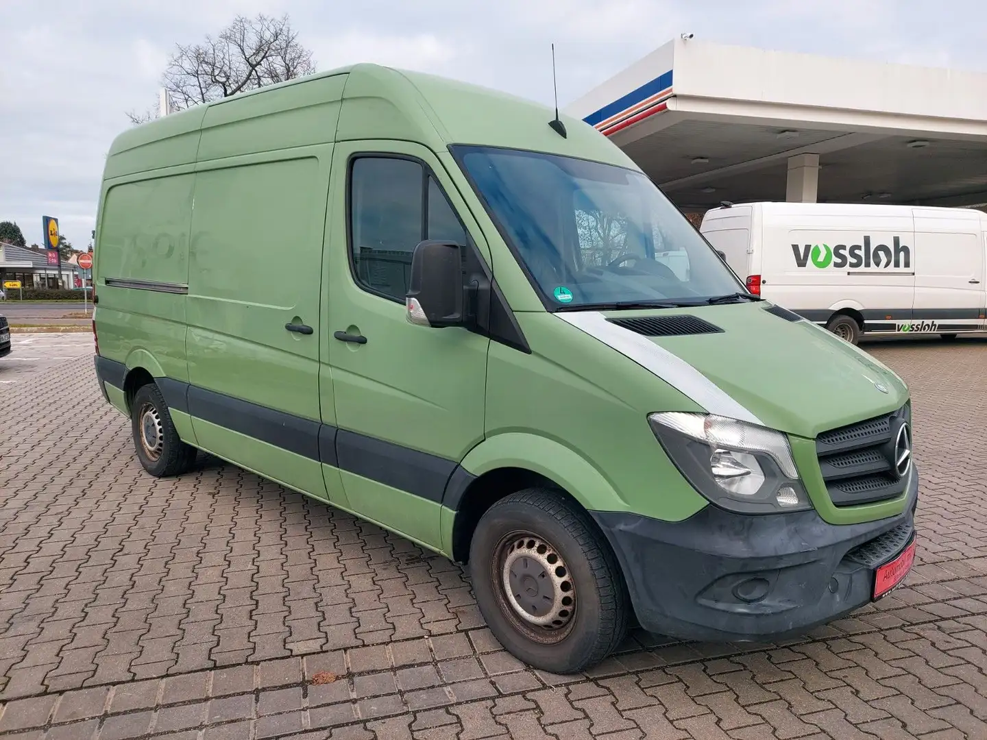 Mercedes-Benz Sprinter II Kasten 313 /314 KLima Standheizung Grün - 2