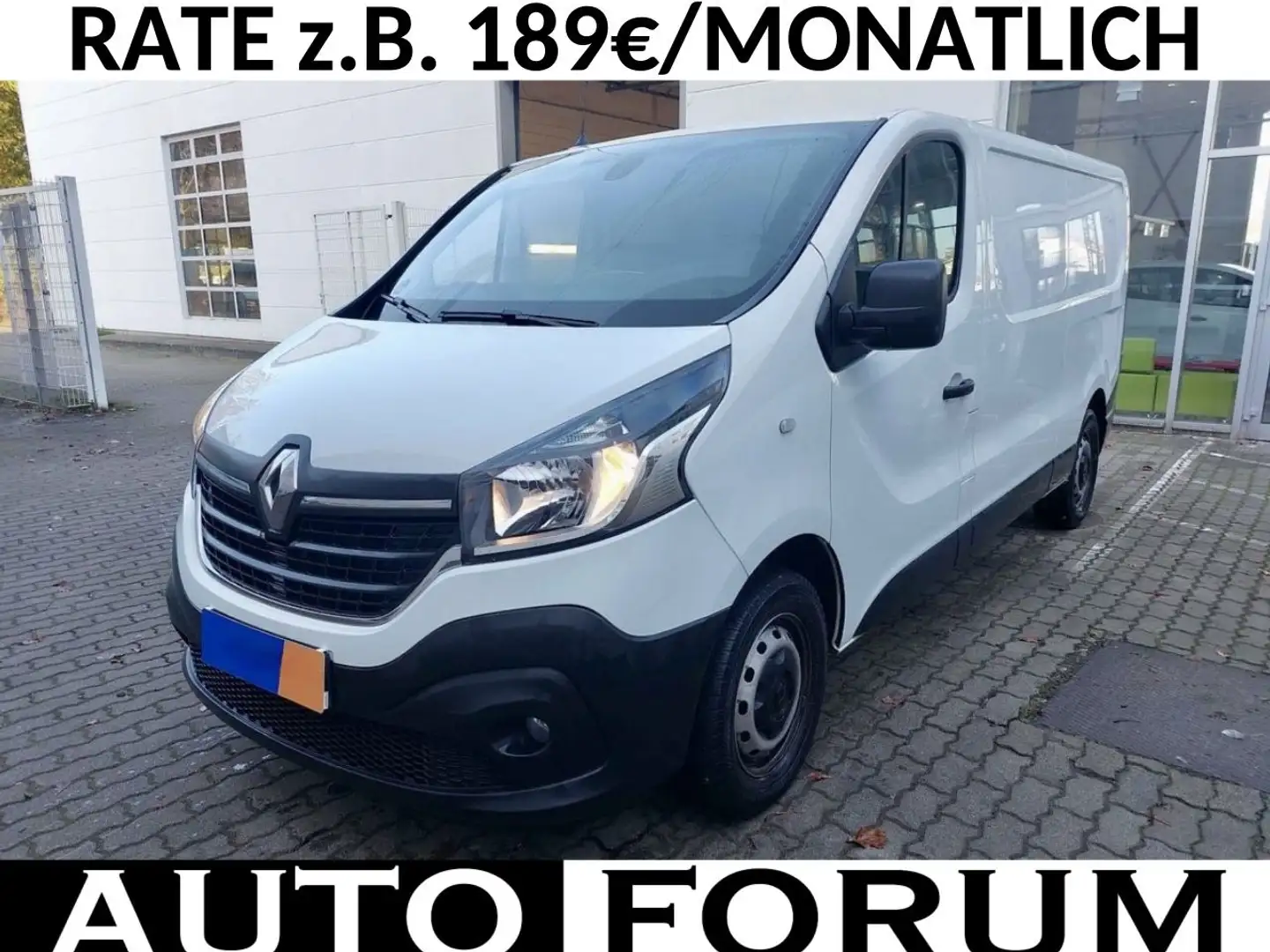 Renault Trafic 2.0 dCi L2H1 3,0t NAVI KLIMA 3STZ TEMPOMA Blanc - 1