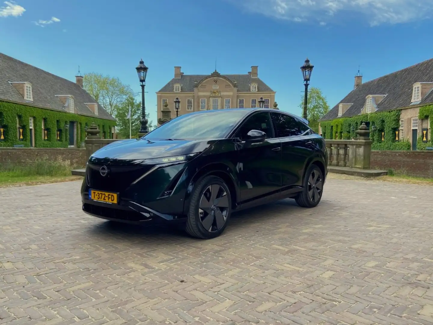 Nissan Ariya e-4orce 87kwh evolve 4wd 1500kg trekgewicht Groen - 2
