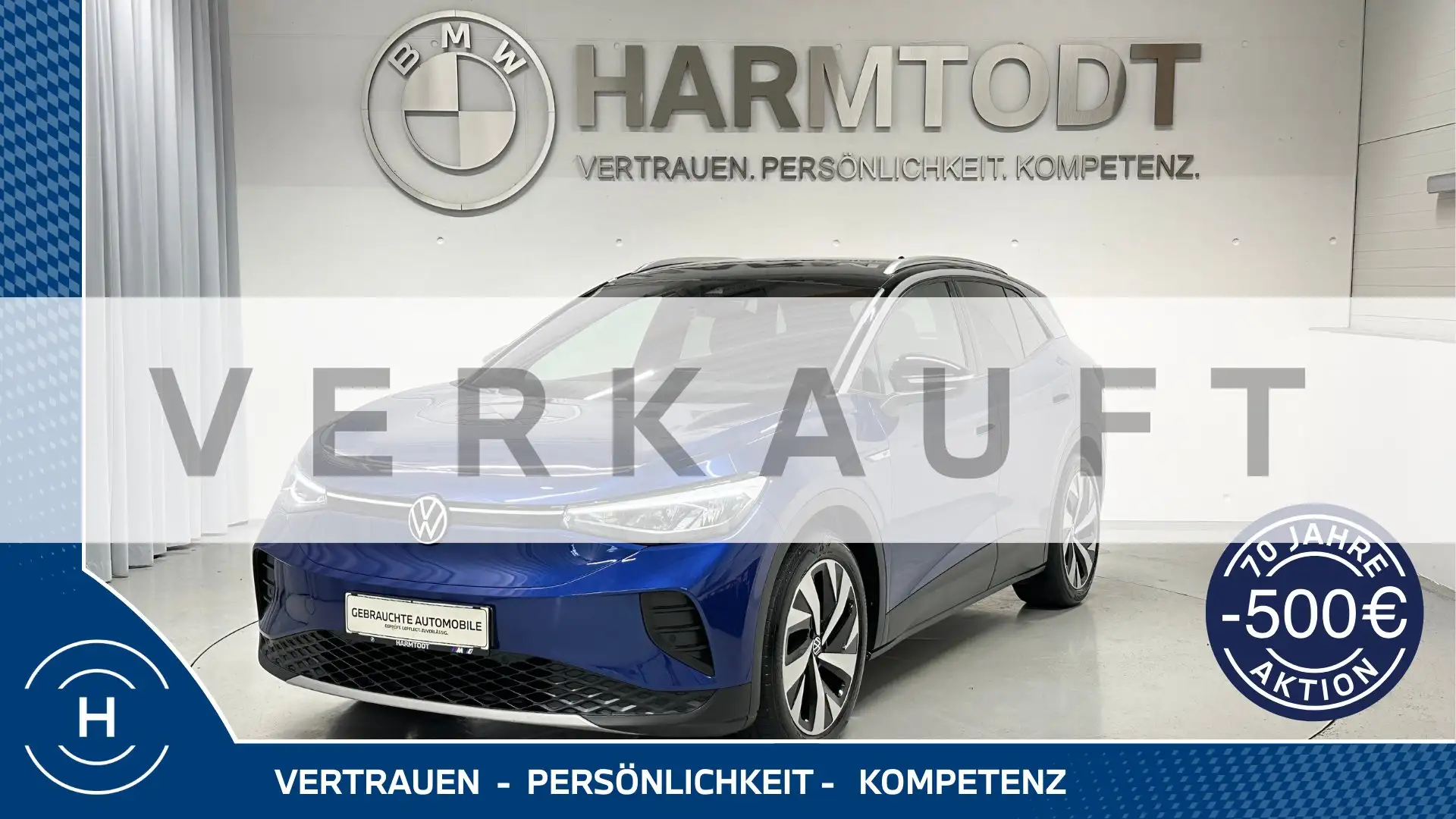 Volkswagen ID.4 Pro Performance Blau - 1