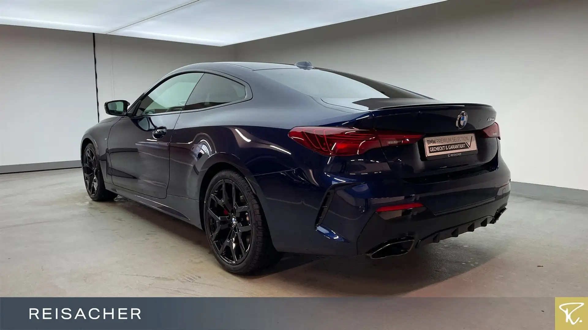 BMW M440i A xDrive Coupé M-Sport PRO,GSD,DAProf Bleu - 2