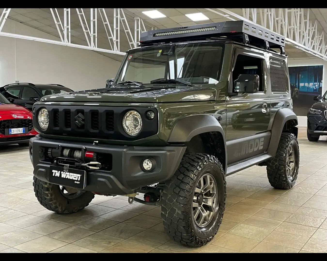 Suzuki Jimny 4ª serie 1.5 5MT Top 102CV 2019 4X4 4 POSTI Z. MOD Verde - 1