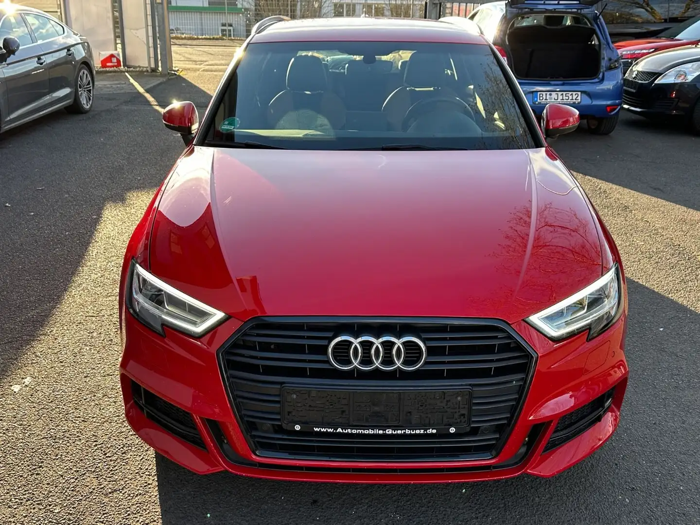Audi A3 Sportback design~S-LINE~RFK~MMI~LEDER~DSG Rojo - 2