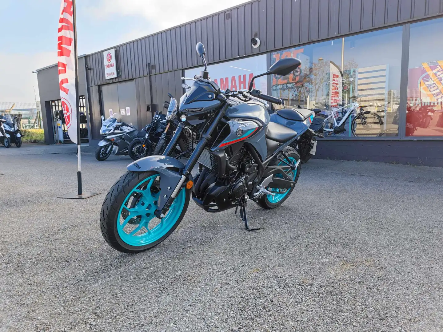 Yamaha MT-03 Gris - 2