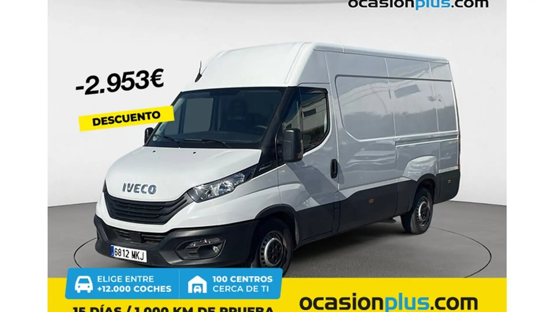 Iveco Daily 35S 18H A8 V 4100/H2 16 M3 Blanc - 1