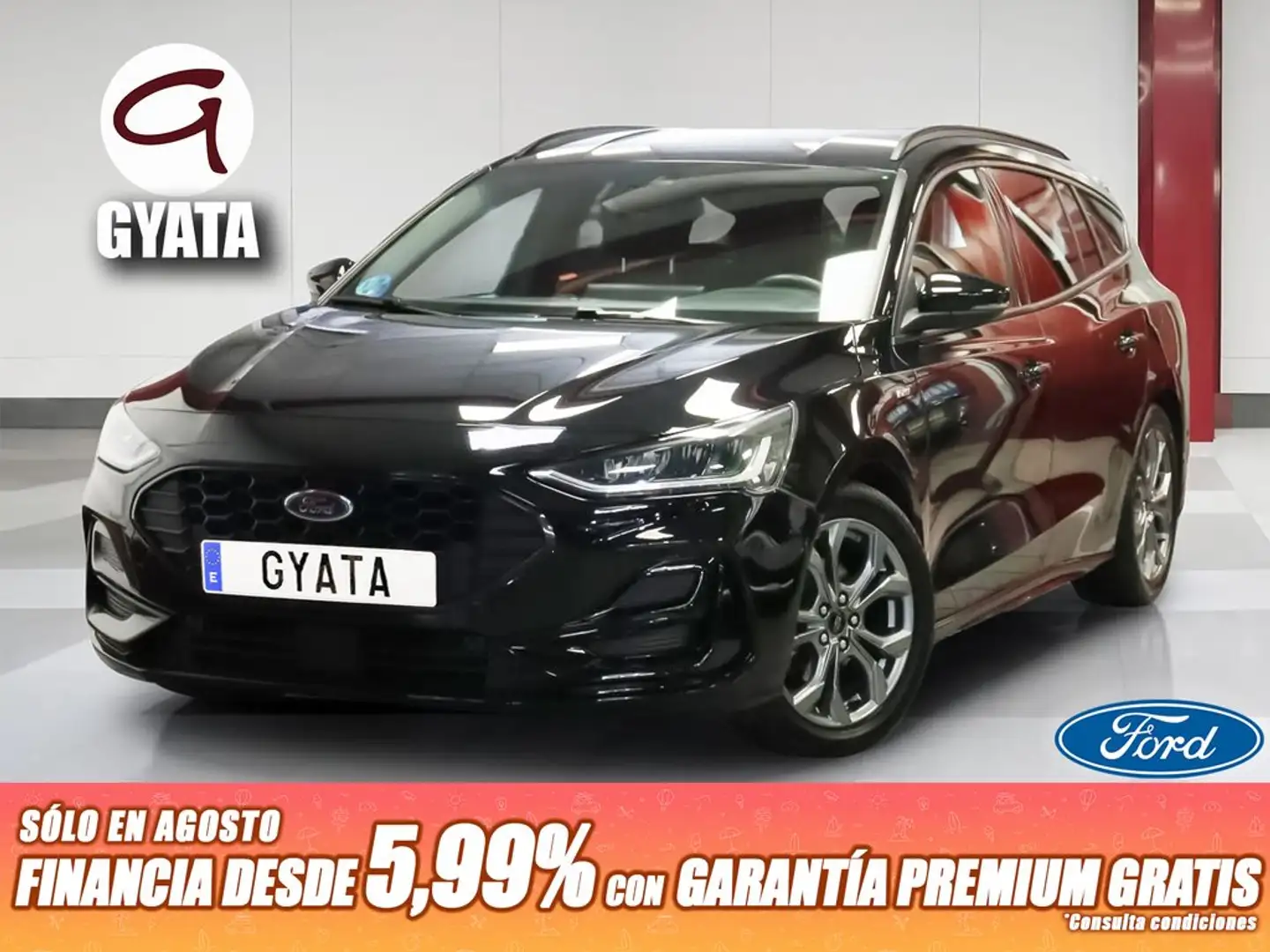 Ford Focus Sportbreak 1.0 Ecoboost MHEV ST-Line 155 Aut. Negro - 1