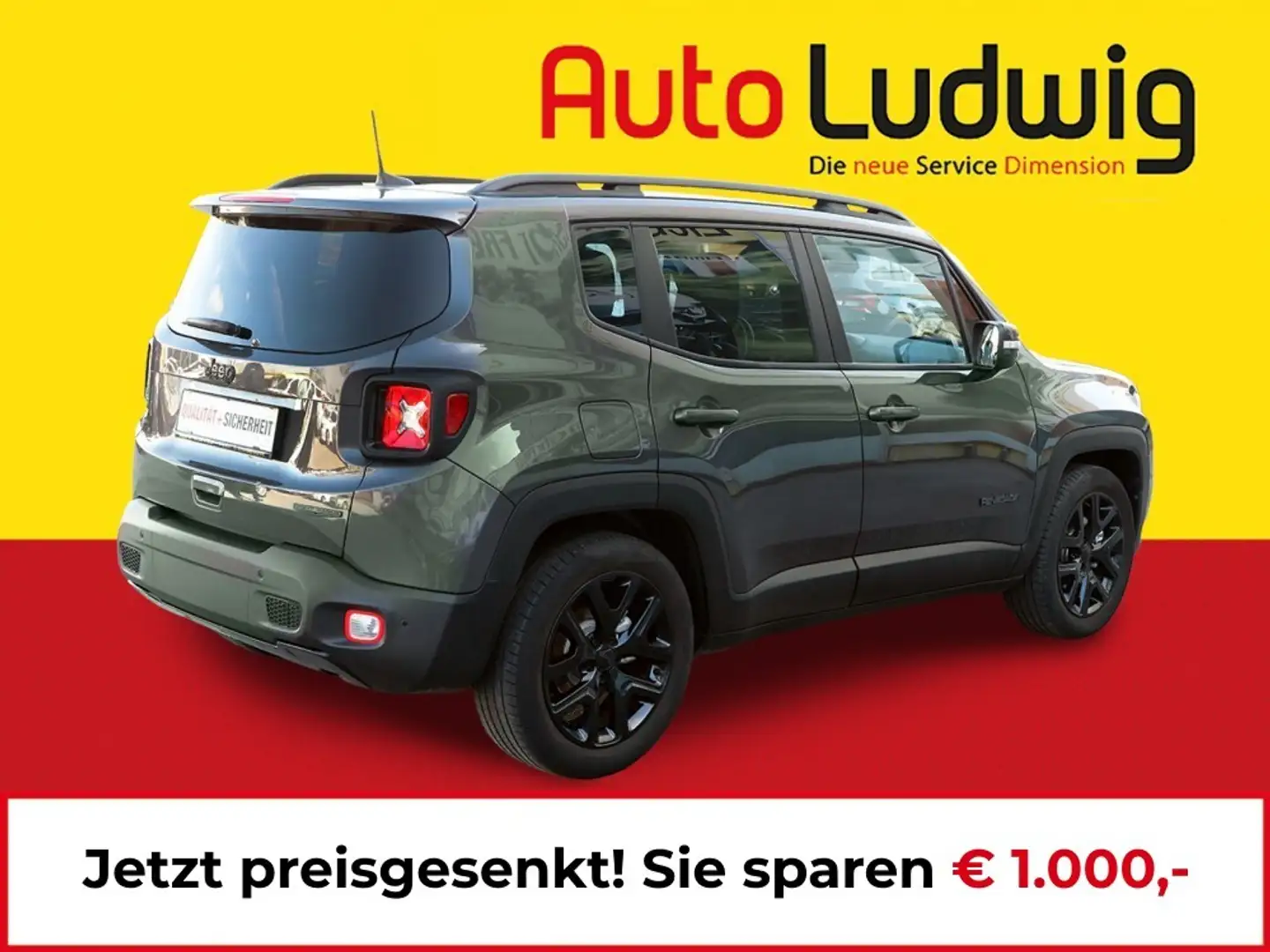 Jeep Renegade 1,3 MultiAir T4 FWD 6DDCT Night Eagle*NAVI*PDC*... - 2