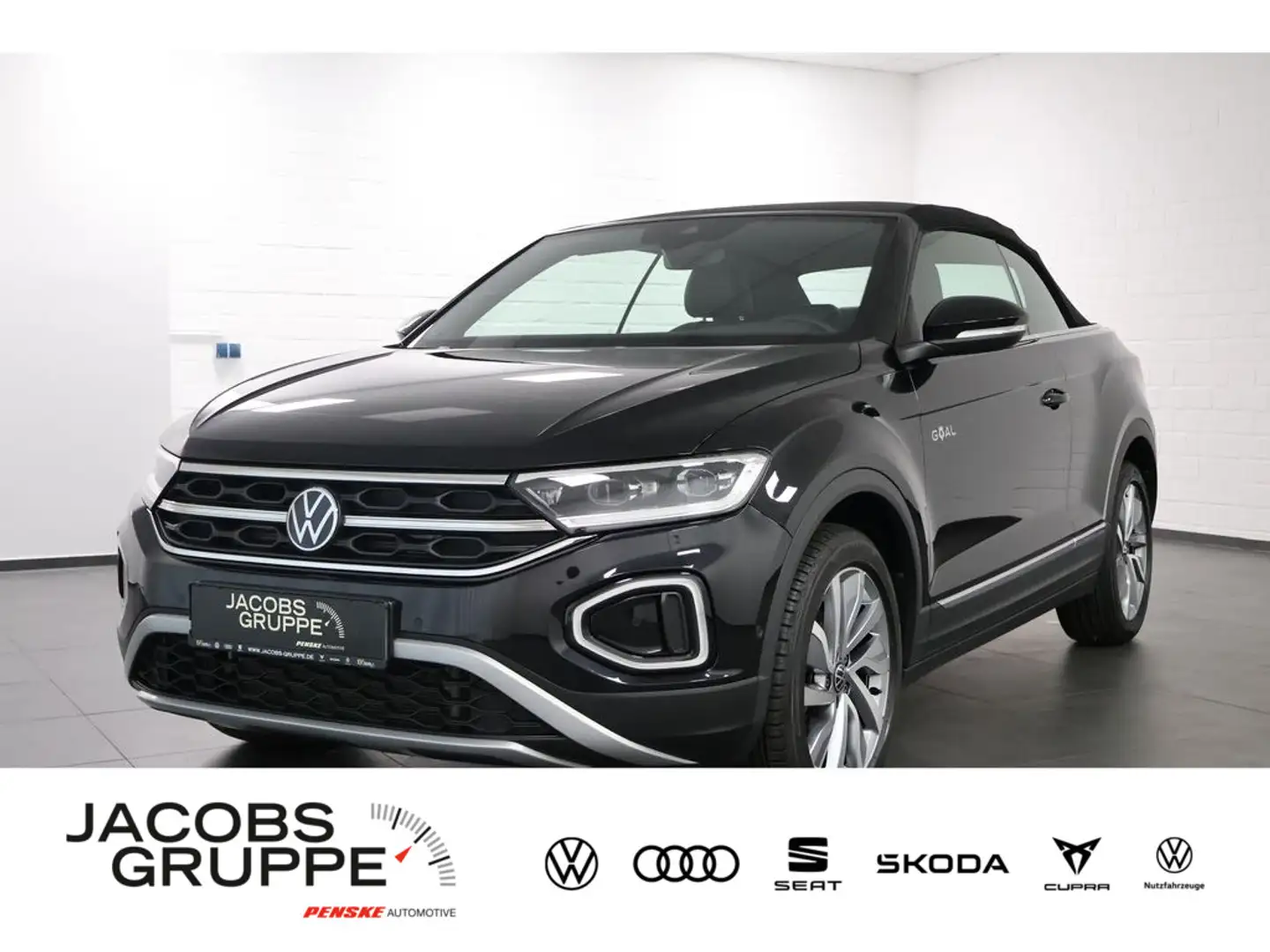 Volkswagen T-Roc Cabriolet 1.5 TSI Goal DSG,Navi,LED,ACC Schwarz - 1