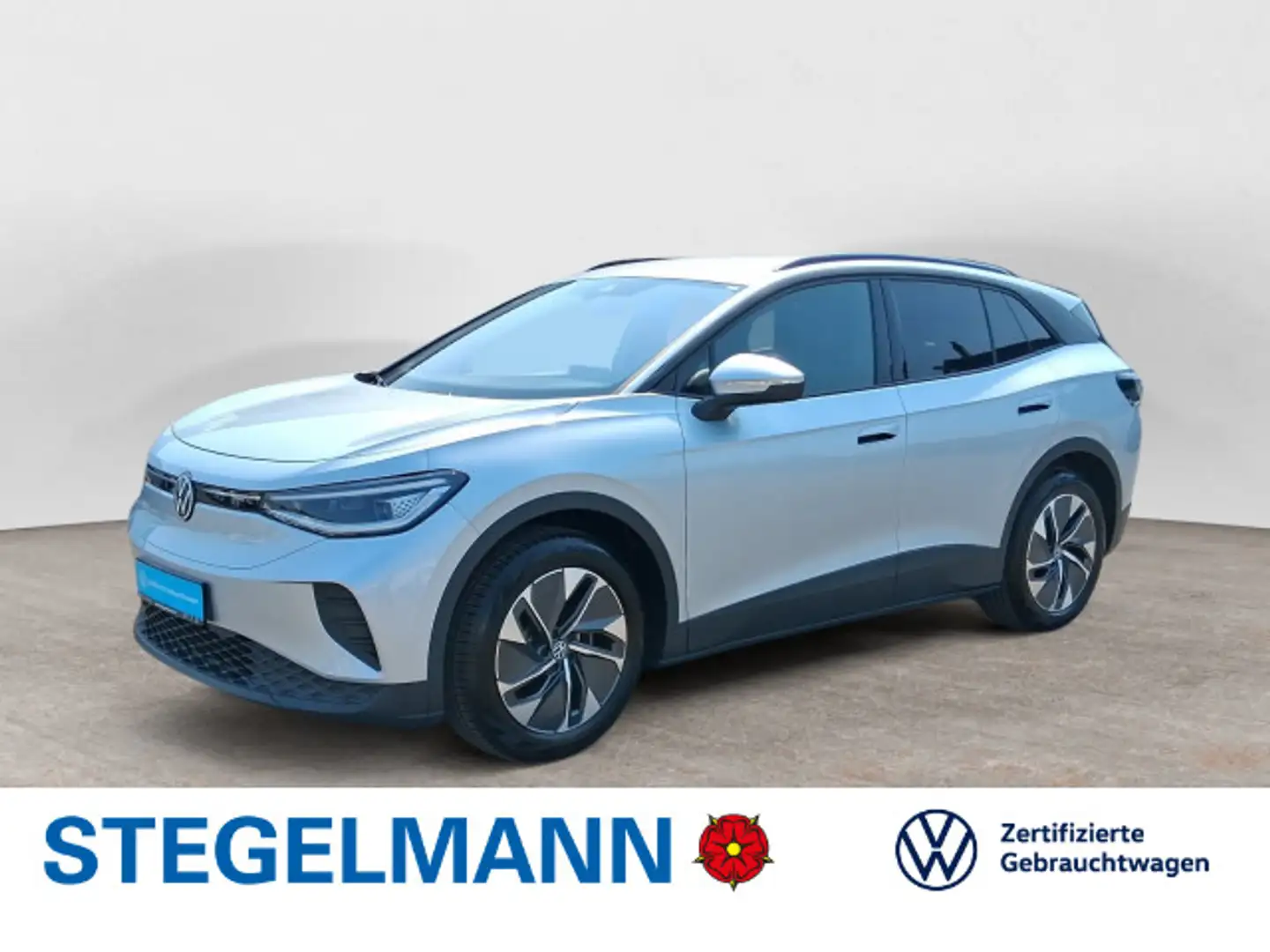 Volkswagen ID.4 Pure Performance 125kW/52kWh *LED*Navi*+3J. Silber - 1