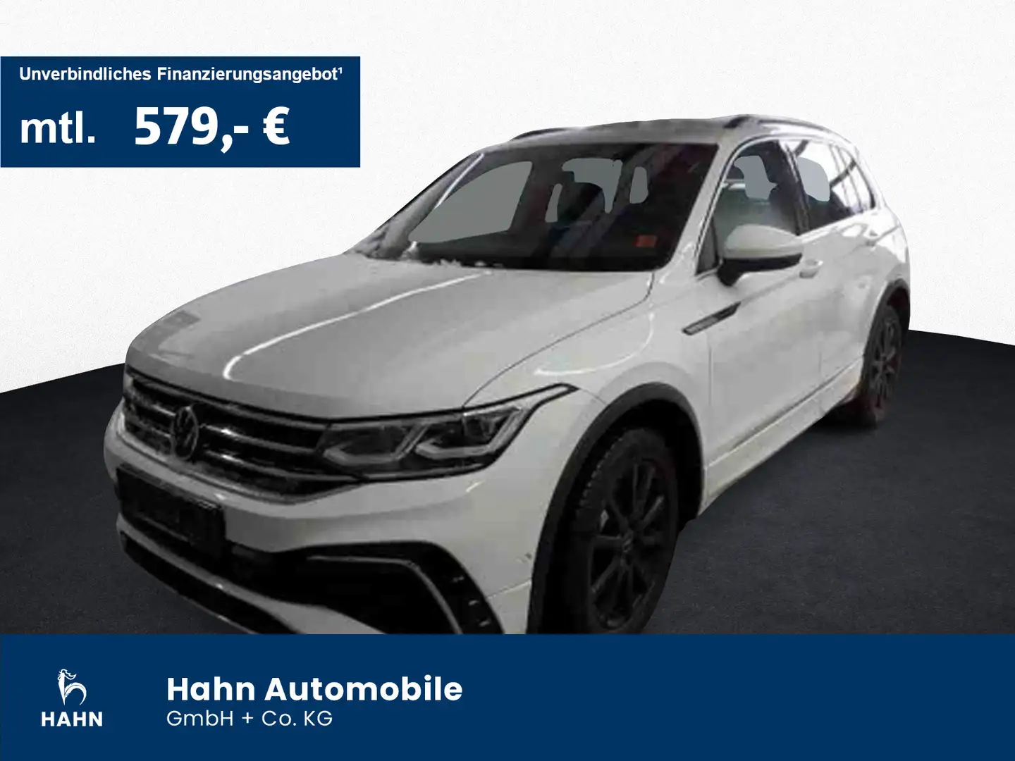 Volkswagen Tiguan 2.0TDI DSG 4Mo R-Line Matrix ACC Navi APP Weiß - 1