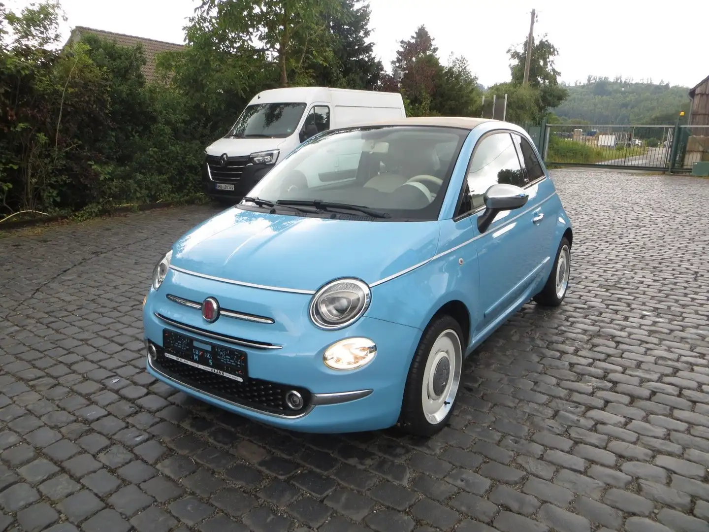 Fiat 500C Blauw - 1