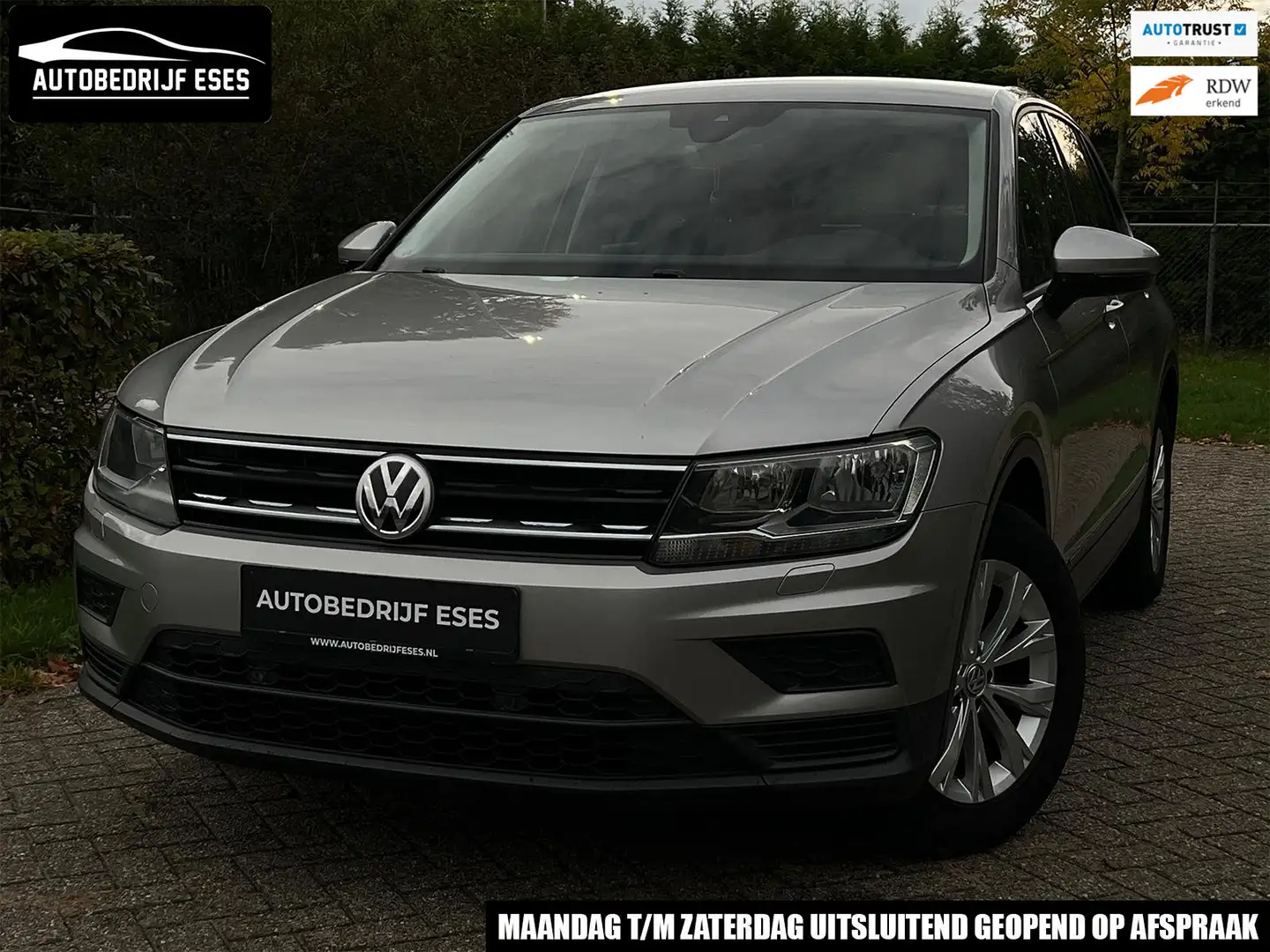 Volkswagen Tiguan 1.4 ecoTSI ACT Trendline |LA+FA|TREKH.|PDC Grijs - 1