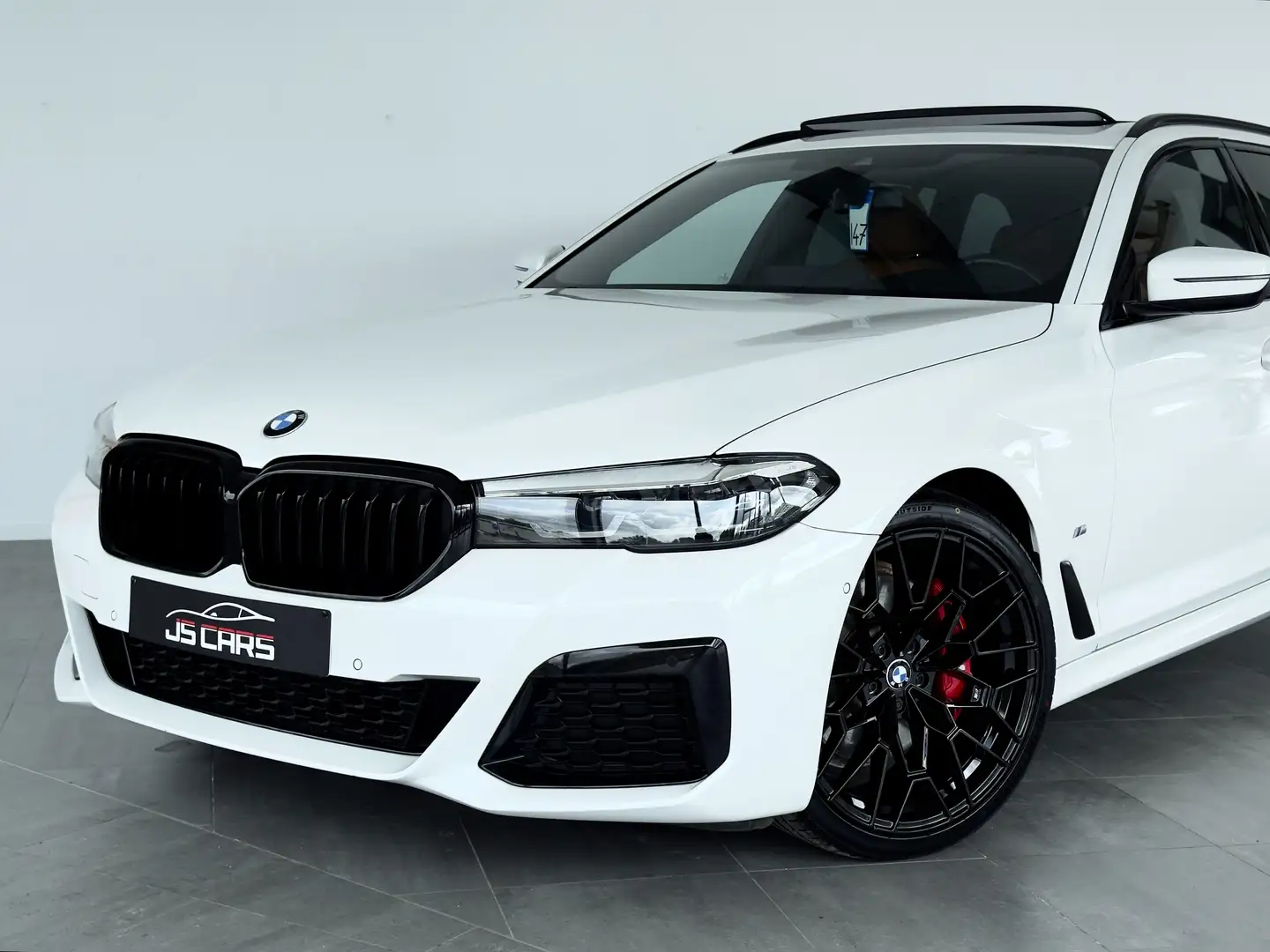 BMW 520 dA Touring FULL PACK M*COCKPIT*T.O*CUIR*CAMERA*PDC Blanco - 2