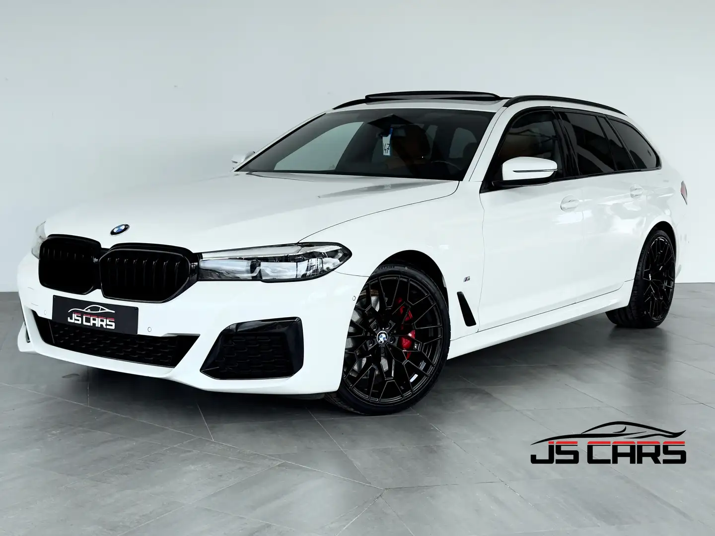 BMW 520 dA Touring FULL PACK M*COCKPIT*T.O*CUIR*CAMERA*PDC Blanco - 1