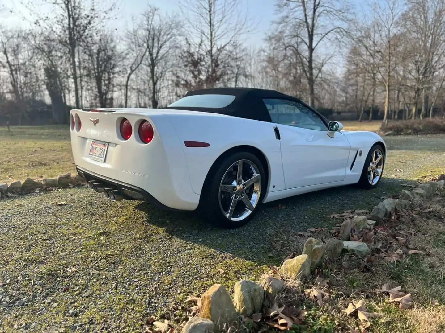 Chevrolet Corvette C6 Convertibile 6.2 cc 437 HP Bianco - 2