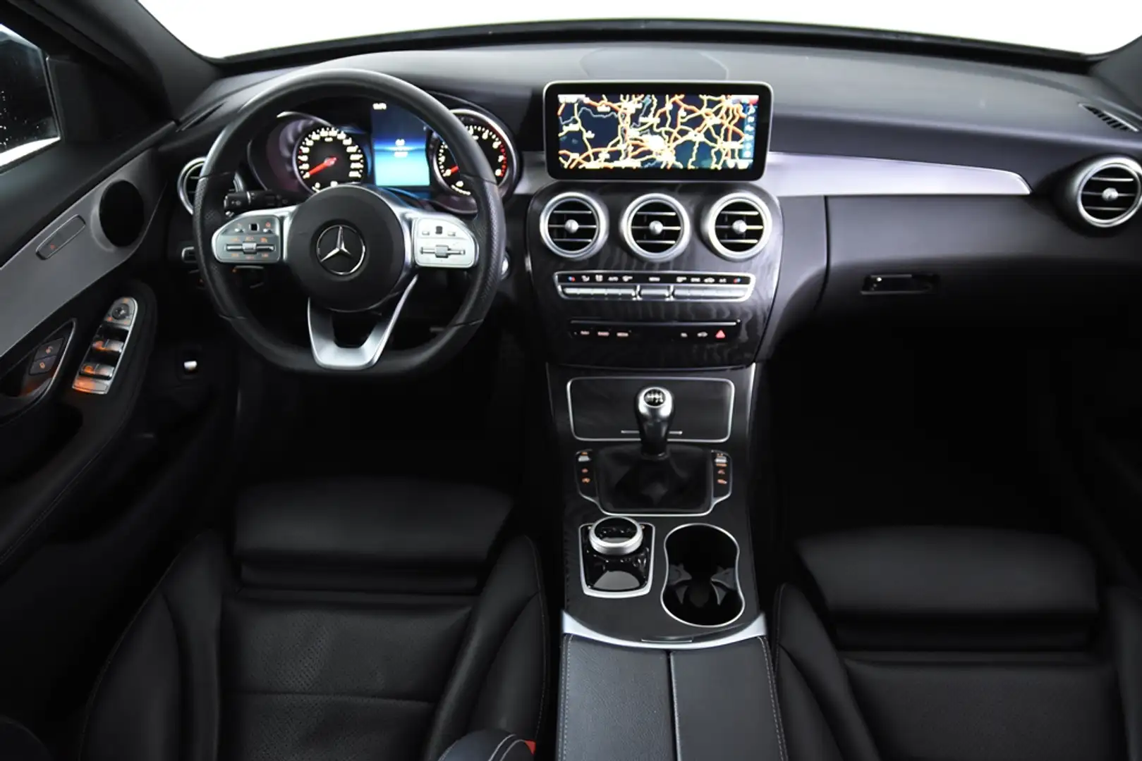 Mercedes-Benz C 180 Estate T AMG-Line *Navigatie*Leer*2x AMG* Groen - 2