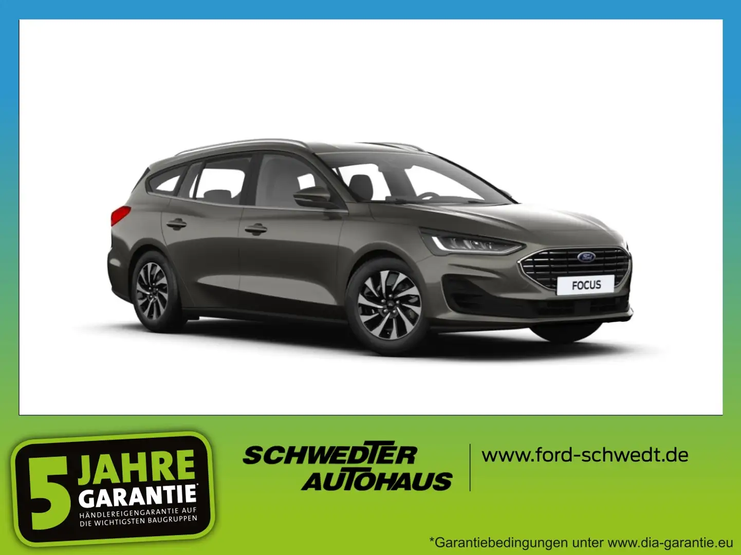 Ford Focus Turnier 1.0 EcoBoost Mild-Hybrid S/S Titanium Gris - 1