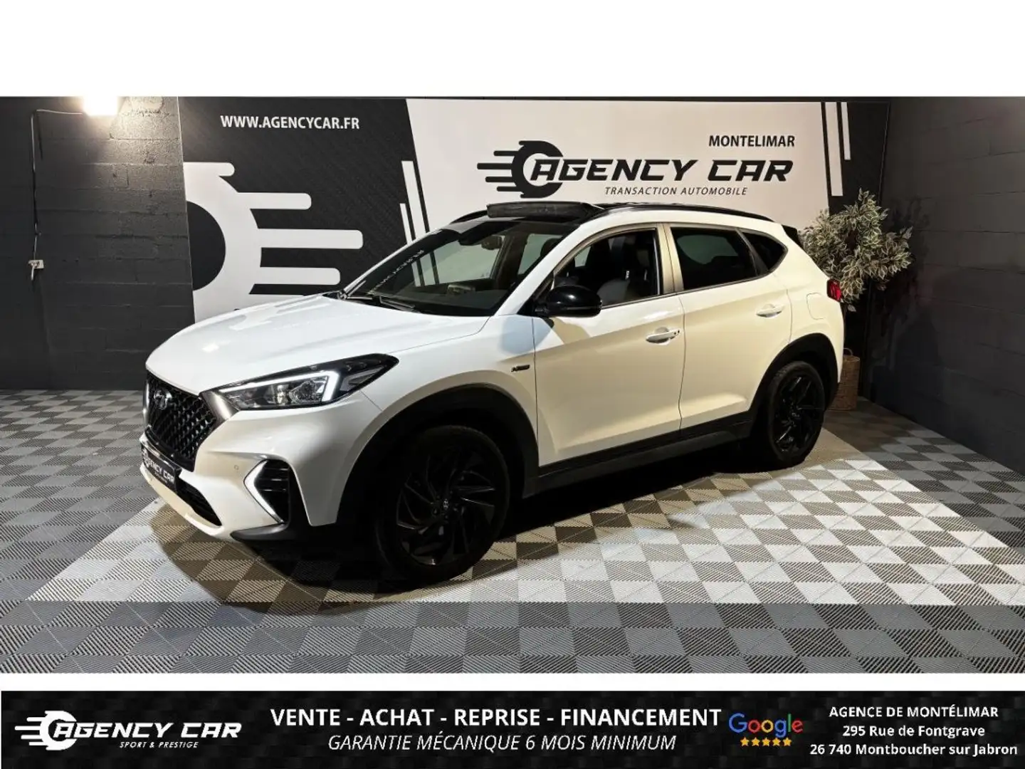 Hyundai TUCSON 1.6 CRDi 136ch BV DCT-7 N Line Weiß - 1