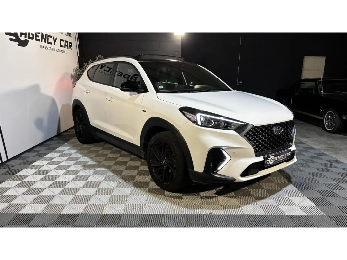 Hyundai TUCSON 1.6 CRDi 136ch BV DCT-7 N Line Weiß - 2