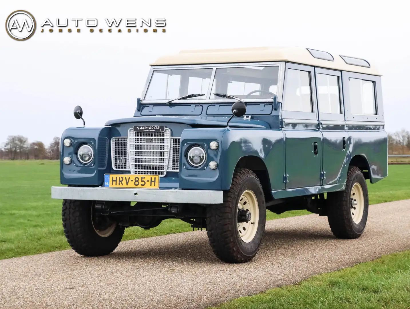Land Rover Series III Santana 109 | Vol Elektrisch 66kWh | incl. BTW Blau - 1