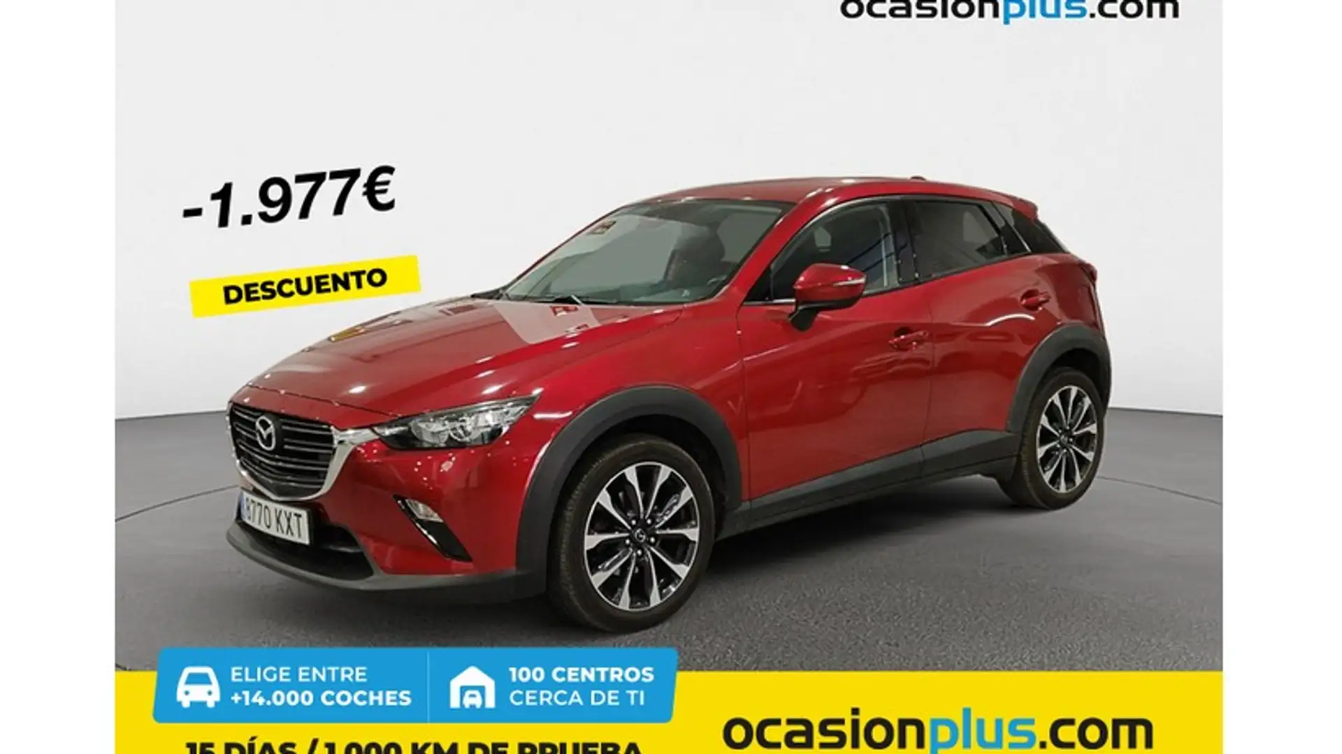 Mazda CX-3 1.8 Skyactiv-D Zenith 2WD 85kW Rojo - 1