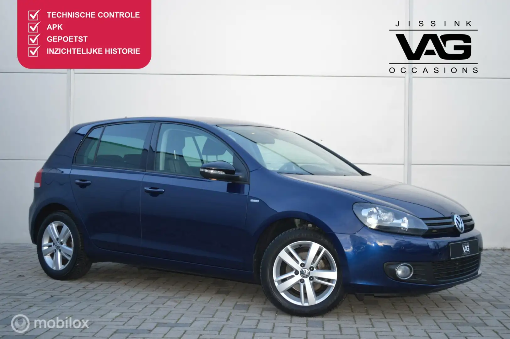 Volkswagen Golf 1.6 TDI Highline Trekhaak PDC Bluetooth Stoelverwa Bleu - 1
