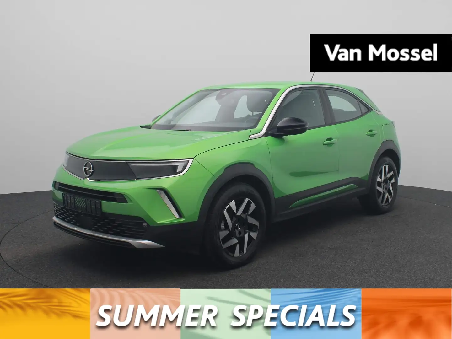 Opel Mokka-E Elegance 50-kWh Vert - 1