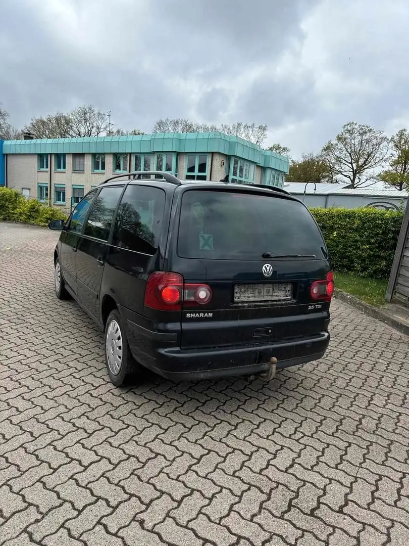 Volkswagen Sharan 2.0 TDI Trendline 7 Sitzer aus 1.Hand Schwarz - 2