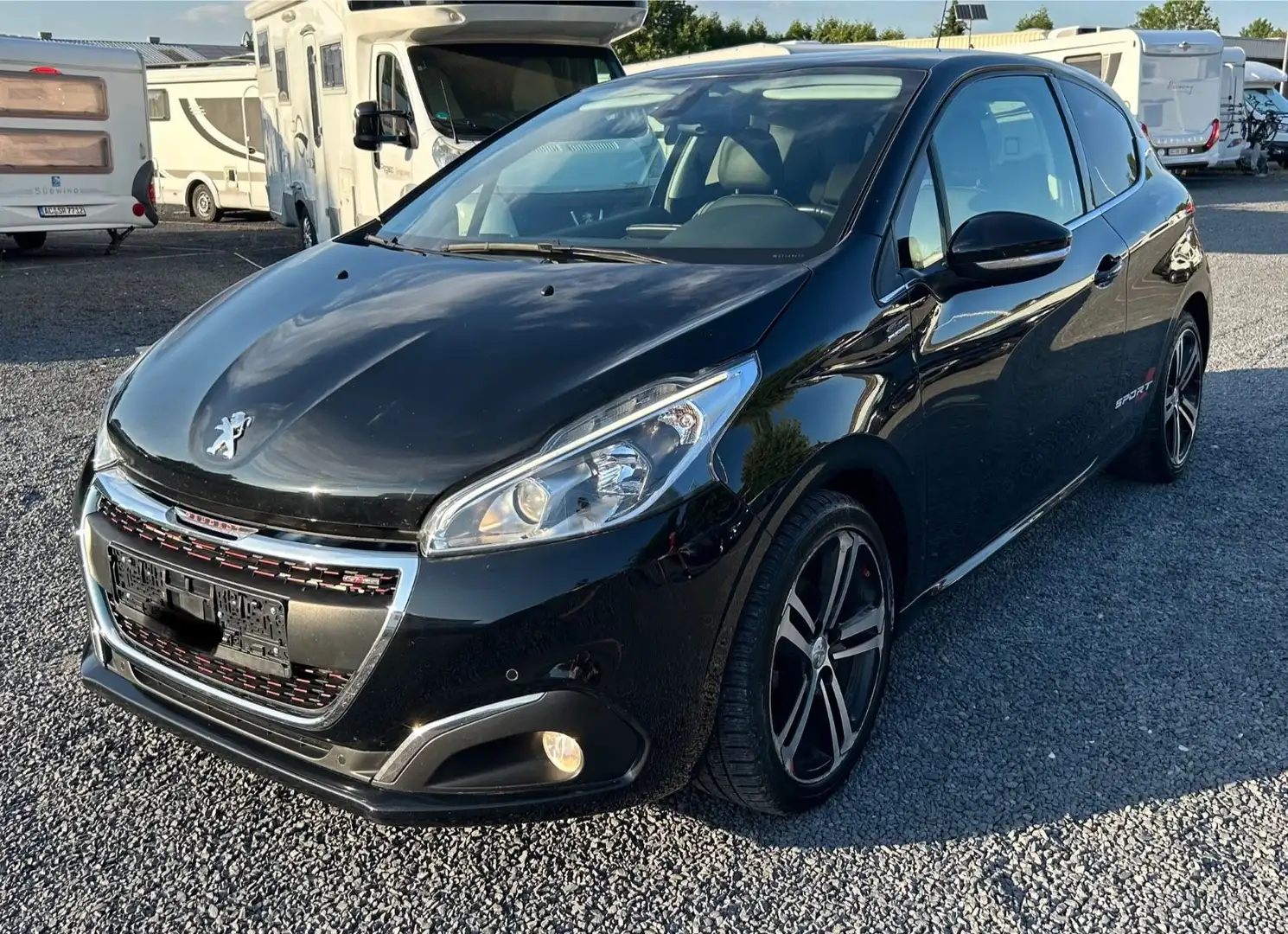 Peugeot 208 GT line Navi Leder Pdc wenig Kilometer Noir - 1