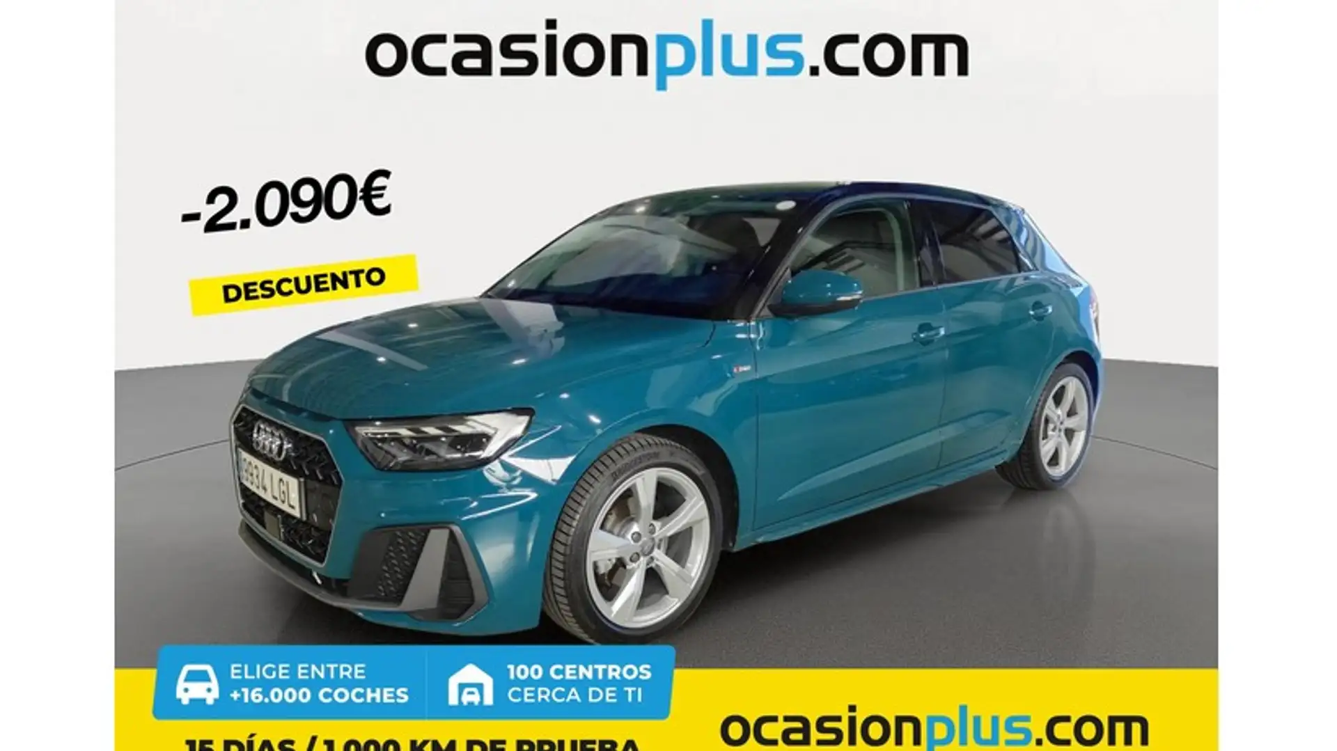 Audi A1 Sportback 30 TFSI S line Verde - 1