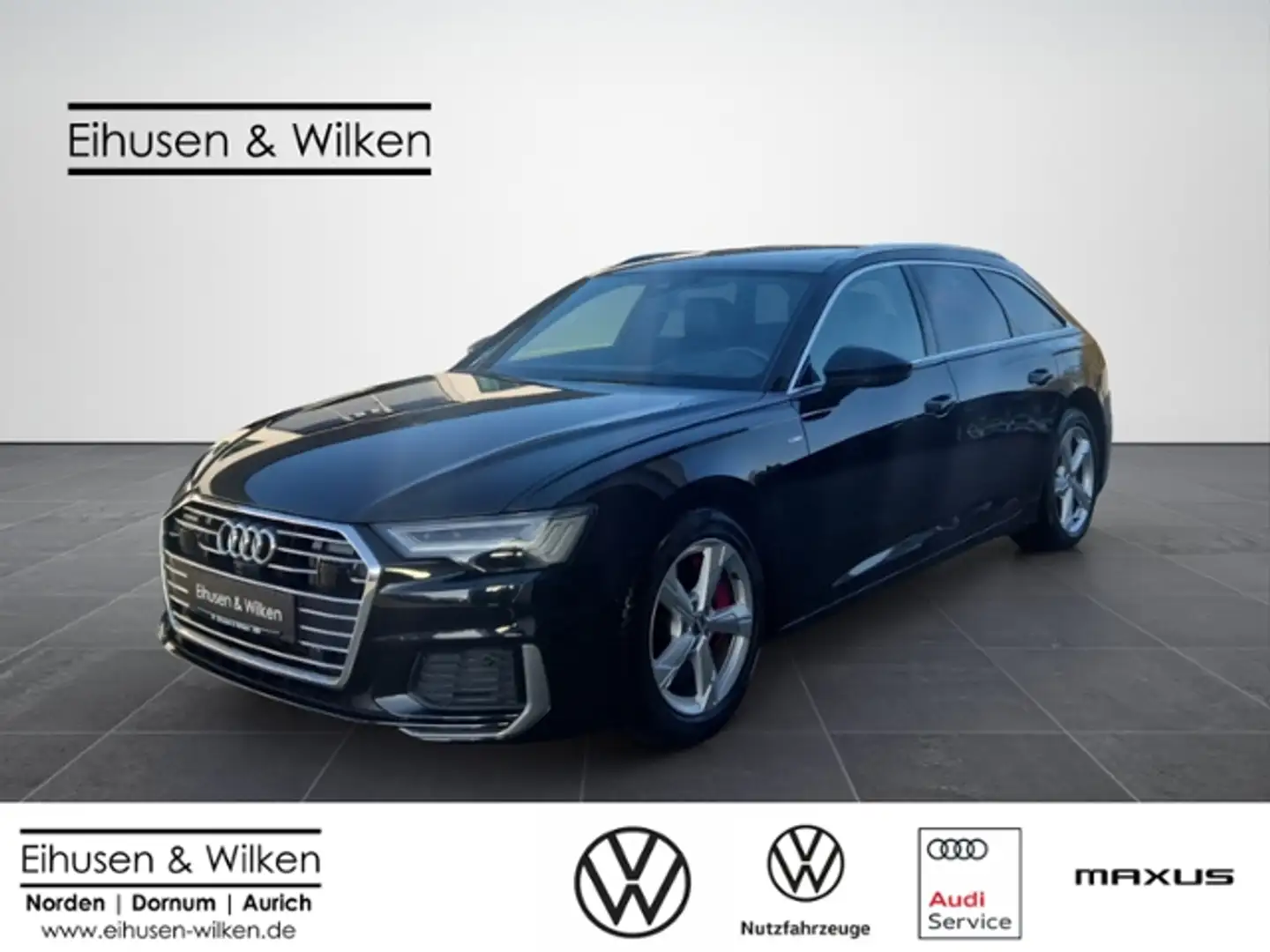 Audi A6 Avant 55+TFSI e+SPORT+LEDER+HU+PANO+AHK+ Schwarz - 1