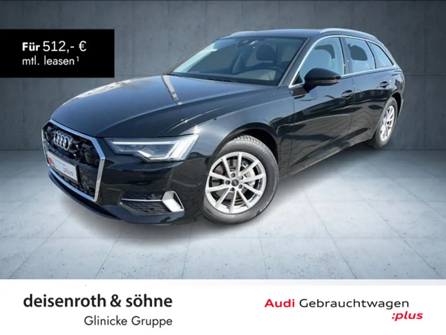 Audi A6 sport 40 TDI qu AHK/Assist/ACC/Matrix/s Schwarz - 1