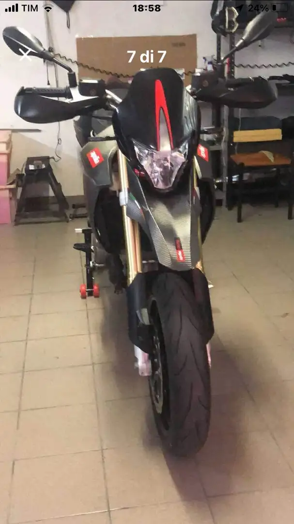 Aprilia Dorsoduro Motard Czarny - 1