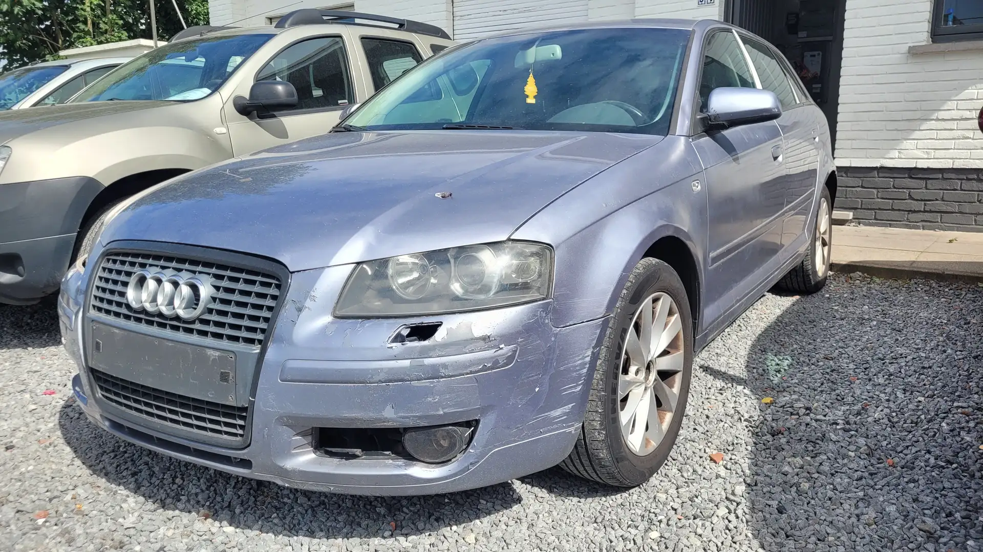 Audi A3 1.6i AIRCO LEDER PDC euro 4 2005 !!!EERST LEZEN !! Grijs - 2