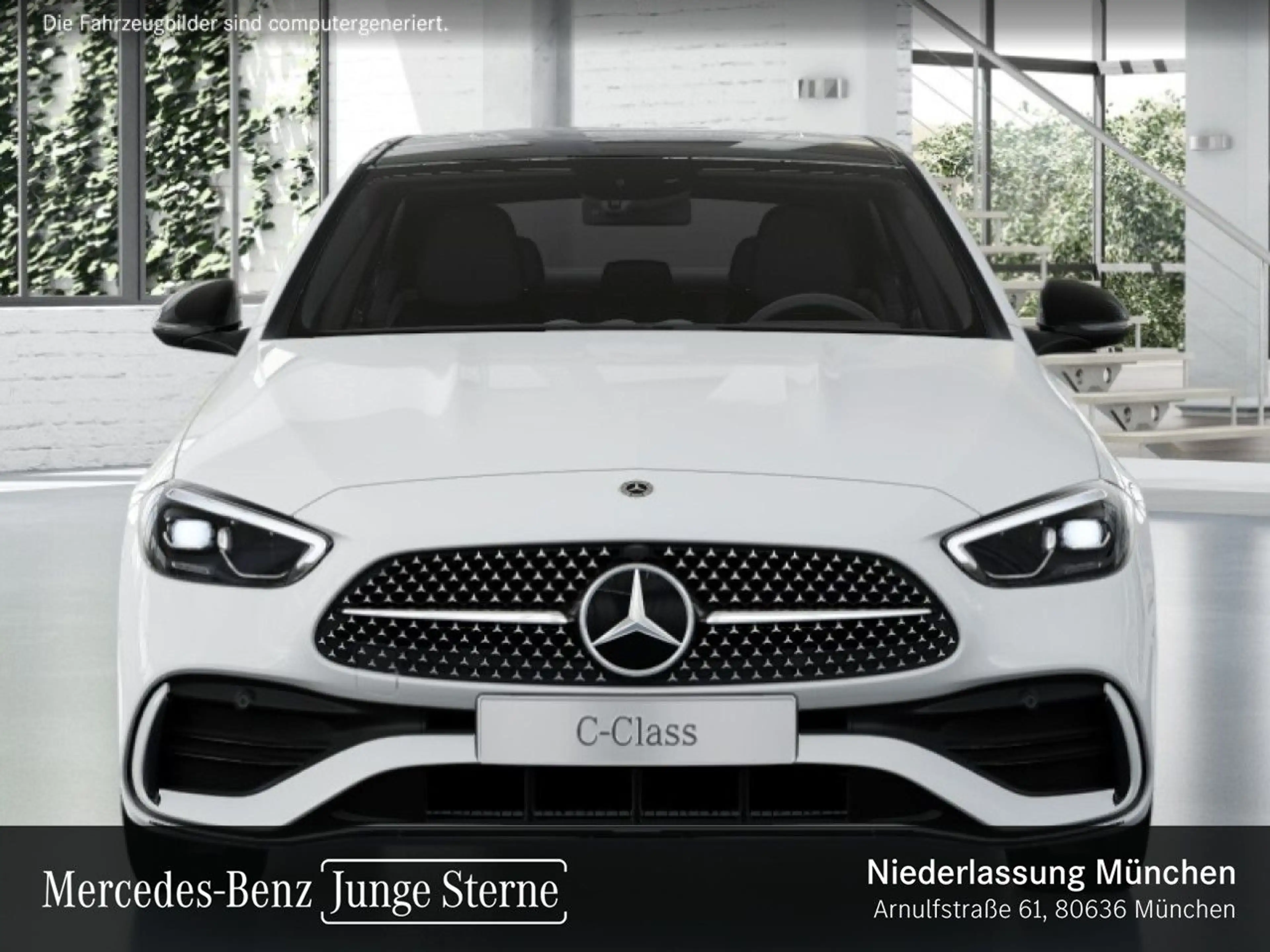 Mercedes-Benz C 180 AMG+NIGHT+PANO+LED+BURMESTER+KAMERA+19"+TOTW — photo 6